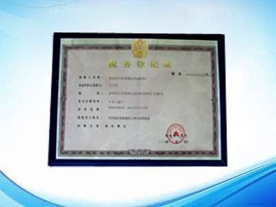 税务登记证 